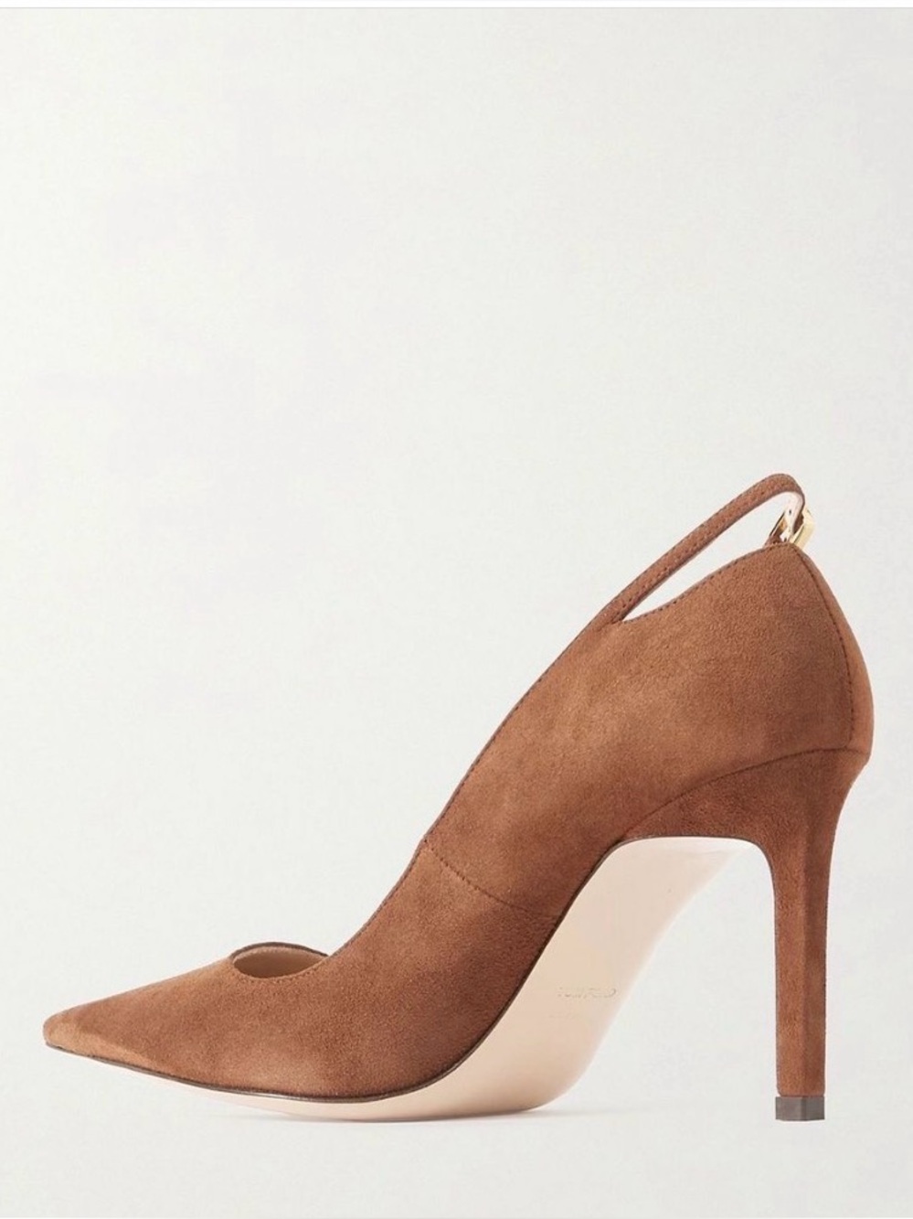 Tom Ford Brown Suede Heels (Angelina)